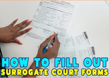 How to Fill Out Surrogate Court Forms