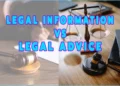 Legal Information Vs. Legal Advice