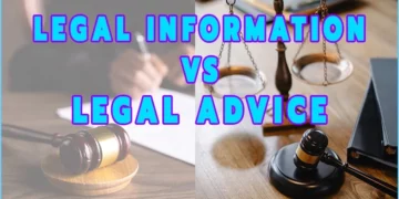 Legal Information Vs. Legal Advice