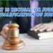 What Is Recusal Or Judicial Disqualification Of Judges