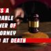 Does A Durable Power Of Attorney End At Death