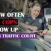 How Often Do Cops Show Up For Traffic Court