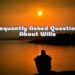 Frequently Asked Questions About Wills