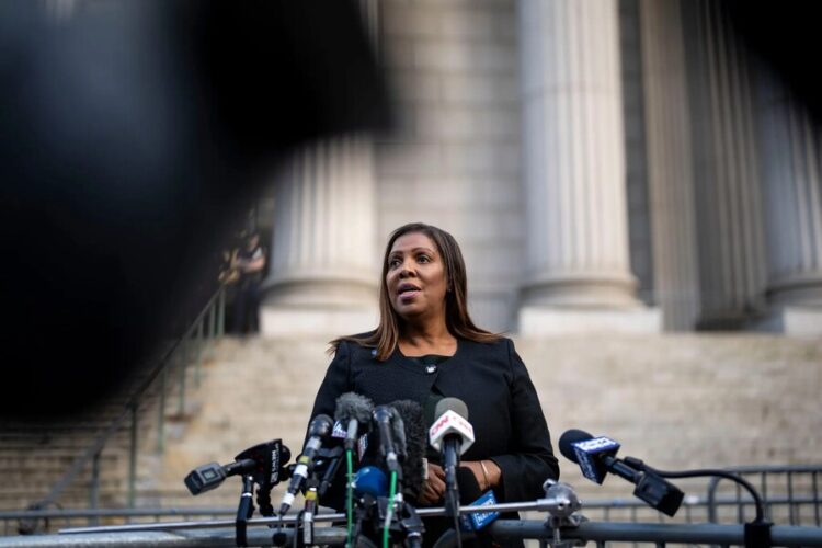 Donald Trump Responds to Attorney General Letitia James Over $175 Million Bond Dispute