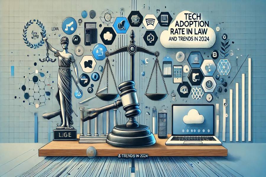Tech Adoption Rate in Law and Trends in 2024 - American Judicial System