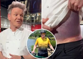 gordon ramsay bike accident