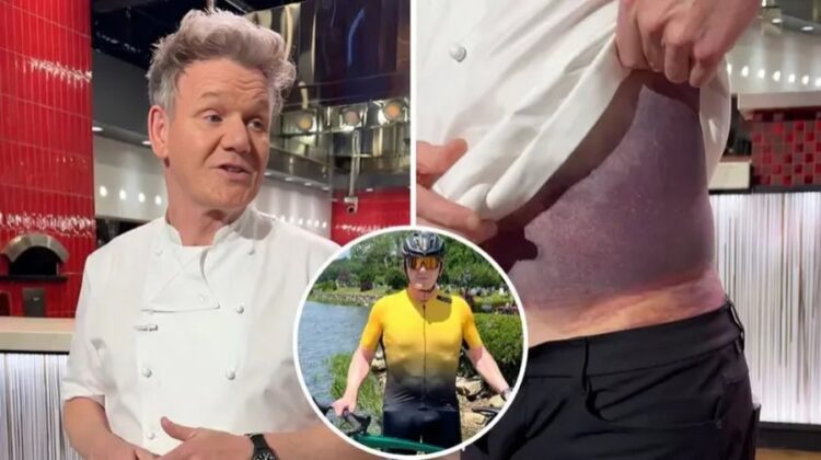 gordon ramsay bike accident