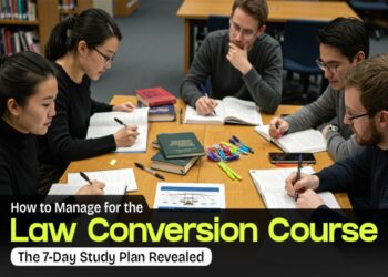 How to Manage Time for the Law Conversion Course - The 7-Day Study Plan Revealed