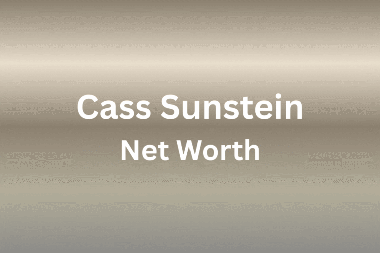 cass sunstein net worth
