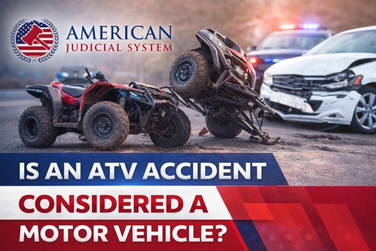 is an atv accident considered a motor vehicle