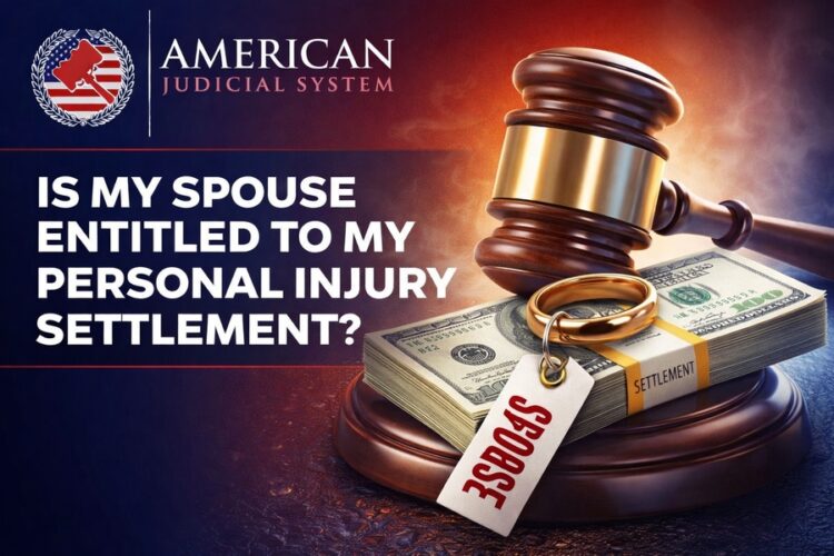 is my spouse entitled to my personal injury settlement