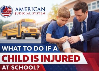 what to do if a child is injured at school