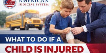 what to do if a child is injured at school